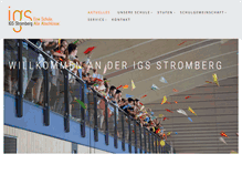 Tablet Screenshot of igs-stromberg.de
